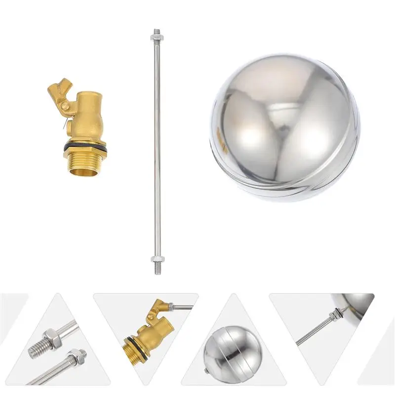 1pc Practical Helpful Water Level Control Water Tower Tank Float Ball Water Float Sensor 
1pc Practical Helpful Water Level Control Water Tower Tank Float Ball Water Float Sensor
