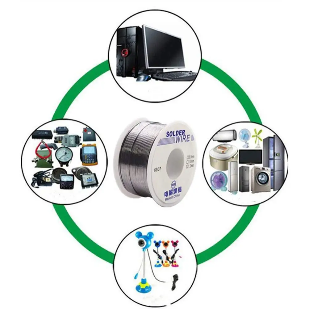Припойная проволока 1 0 мм/0 8 мм флюс с канифольным сердечником Оловянно-свинцовый