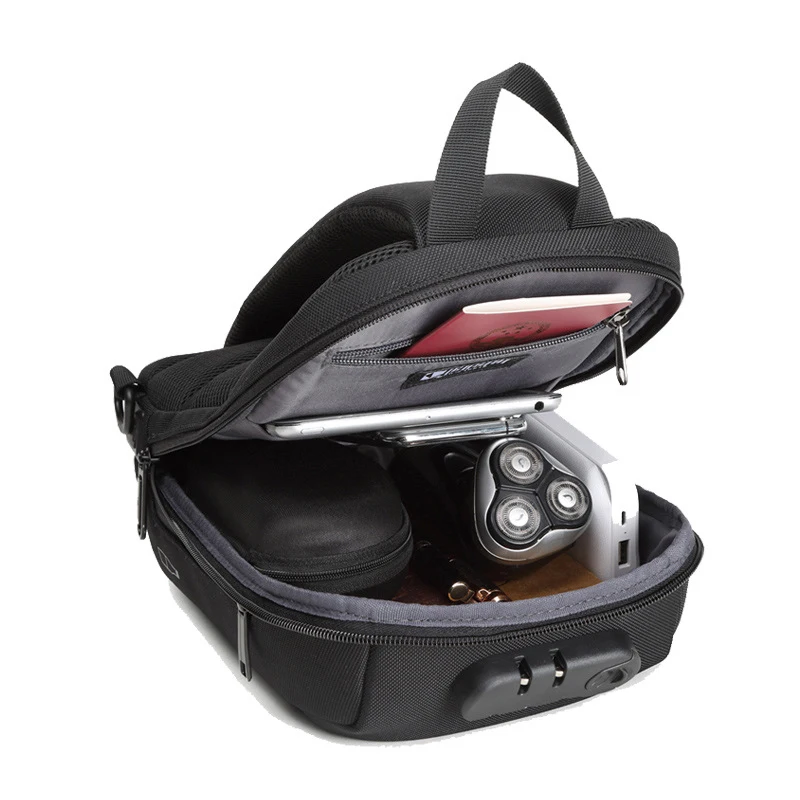 Men's Shoulder Chest Bag USB Recharging Anti-theft Shoulder Bags Fashion Casual Multifunctional Waterproof Male Messenger Bags 
Men's Shoulder Chest Bag USB Recharging Anti-theft Shoulder Bags Fashion Casual Multifunctional Waterproof Male Messenger Bags