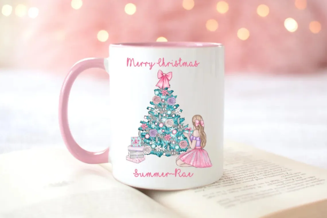 Personalized Christmas Mug Girls Christmas Gift Custom Cup Stocking Filler Xmas Gift Christmas Present Pink Mug
Personalized Christmas Mug Girls Christmas Gift Custom Cup Stocking Filler Xmas Gift Christmas Present Pink Mug