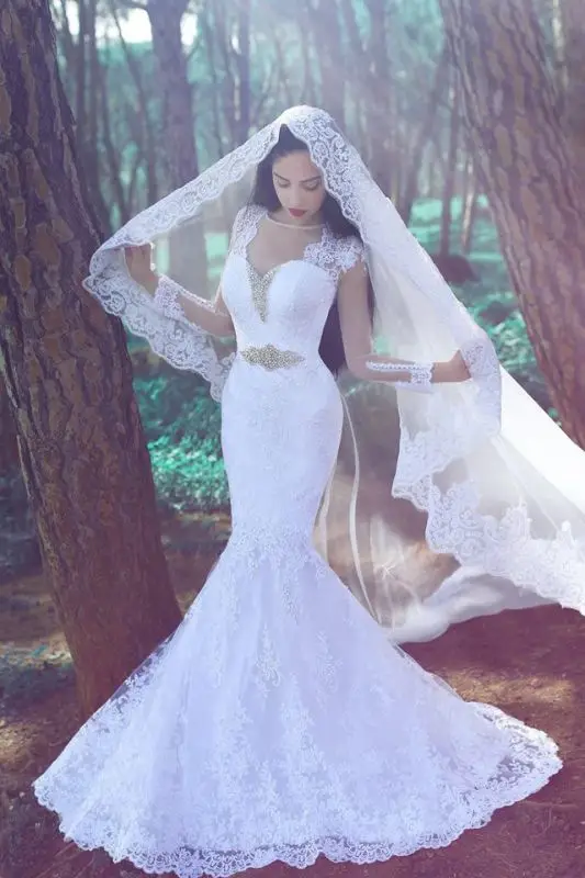 Muslim Wedding Dresses Mermaid Cap Sleeves Tulle Appliques Beaded Boho Dubai Arabic Wedding Gown Bridal Dress Vestido De Noiva
Muslim Wedding Dresses Mermaid Cap Sleeves Tulle Appliques Beaded Boho Dubai Arabic Wedding Gown Bridal Dress Vestido De Noiva