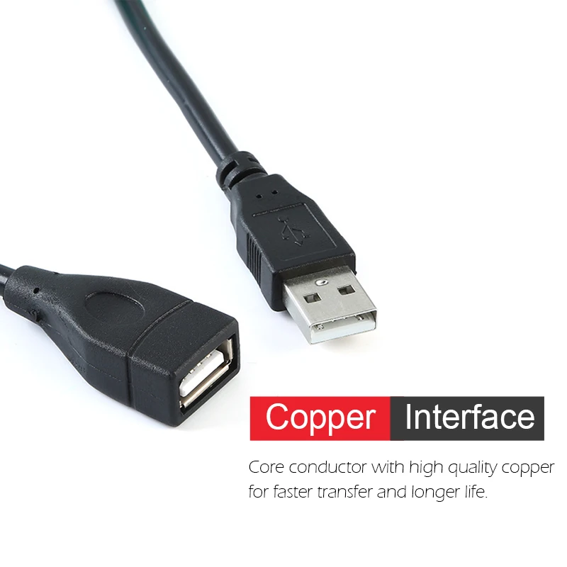 USB Удлинительный кабель 2 0 для Smart TV PS4 удлинительные кабели скорости передачи