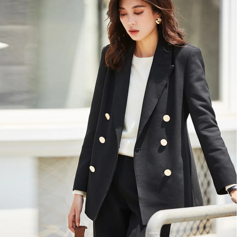 Women's Jacket Spring and Autumn All-match Super Positive Ladies Small Suit Temperament Suits Women
Women's Jacket Spring and Autumn All-match Super Positive Ladies Small Suit Temperament Suits Women