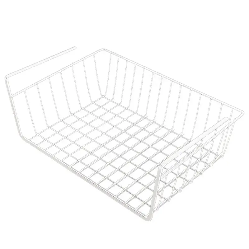 New Iron Mesh Shelf Basket Cupboard Cabinet Door Organizer Rack Closet Holders Hanging Under Shelf Storage Basket Rack Organizer
New Iron Mesh Shelf Basket Cupboard Cabinet Door Organizer Rack Closet Holders Hanging Under Shelf Storage Basket Rack Organizer