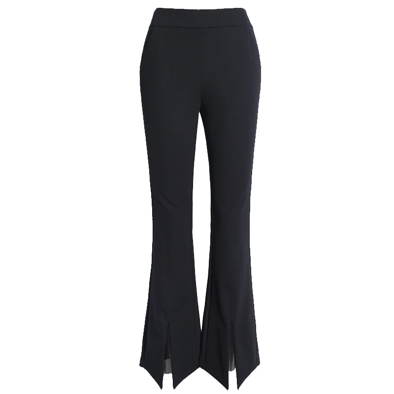 Spring Autumn Split Flare Women's Pants Pantalon Femme Pantalones De Mujer Streetwear High Waist Plus Size Ropa Mujer 
Spring Autumn Split Flare Women's Pants Pantalon Femme Pantalones De Mujer Streetwear High Waist Plus Size Ropa Mujer