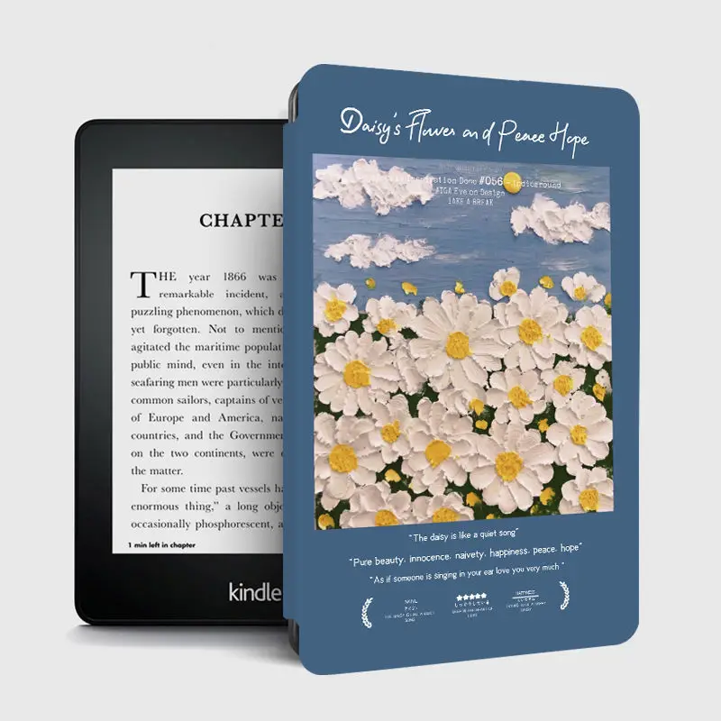 E-book Case Magnetic PU Leather Flip Stand Protective Cover for Kindle Paperwhite 5/4/3/2/1 11th 2021 10th 2020 J9G29R 10th 2019
E-book Case Magnetic PU Leather Flip Stand Protective Cover for Kindle Paperwhite 5/4/3/2/1 11th 2021 10th 2020 J9G29R 10th 2019