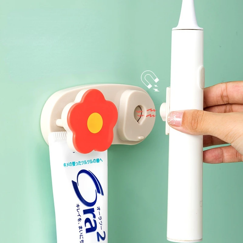 Simple Storage Lovelysafflower Magnetic Suction Electric Toothbrush Holder Hole Free Wall Hanging Toothpaste Rack Hook
Simple Storage Lovelysafflower Magnetic Suction Electric Toothbrush Holder Hole Free Wall Hanging Toothpaste Rack Hook
