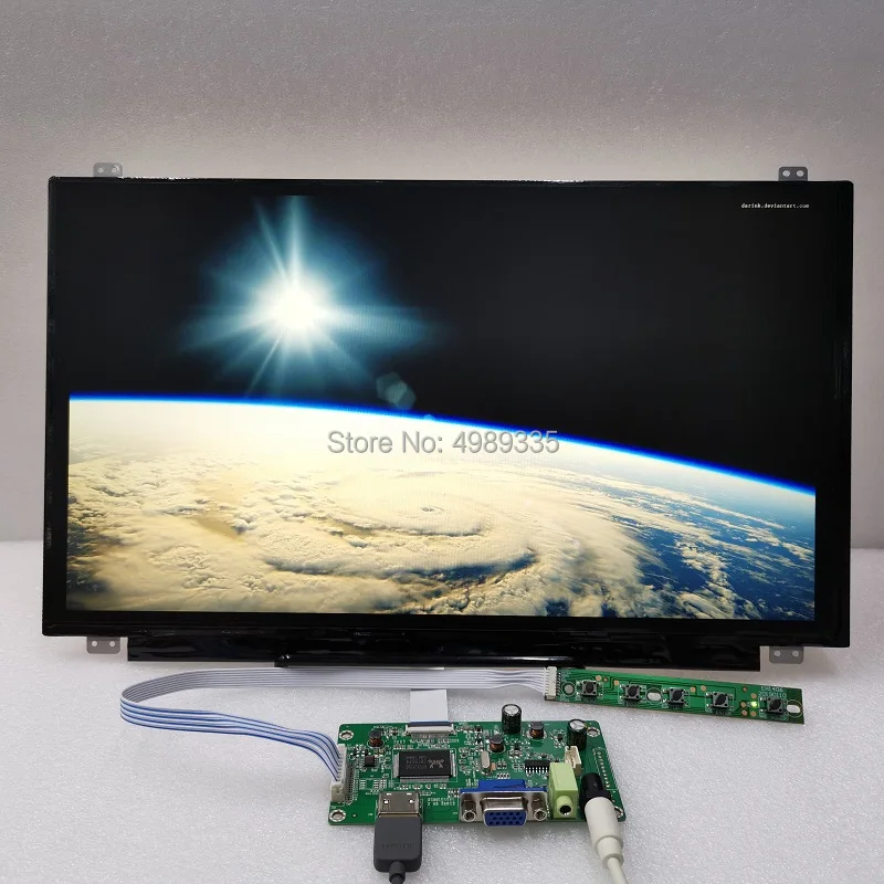 Фото 15 6 дюймовый дисплей высокой четкости HDMIvga модуль комплект 1920X1080 встроенный