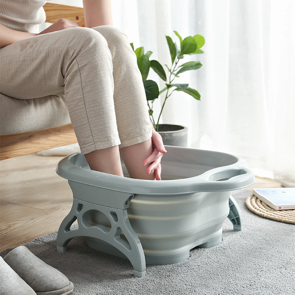 Foot Tub Foldable Spa Pedicure Buckets Hot Water Tub Massage Bath Soak Feet Container Thick Sturdy Plastic Basin
Foot Tub Foldable Spa Pedicure Buckets Hot Water Tub Massage Bath Soak Feet Container Thick Sturdy Plastic Basin