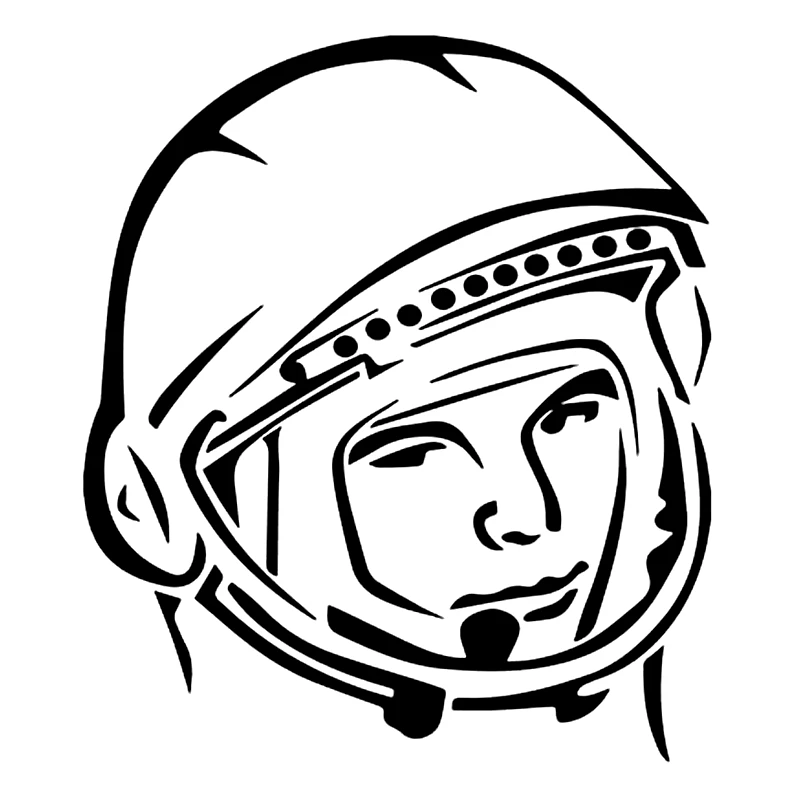 Lifelike Car Stickers YURIY GAGARIN High Quality PVC Car Decoration Accessories Stickers Creative Anti-UV Waterproof Black/white
Lifelike Car Stickers YURIY GAGARIN High Quality PVC Car Decoration Accessories Stickers Creative Anti-UV Waterproof Black/white