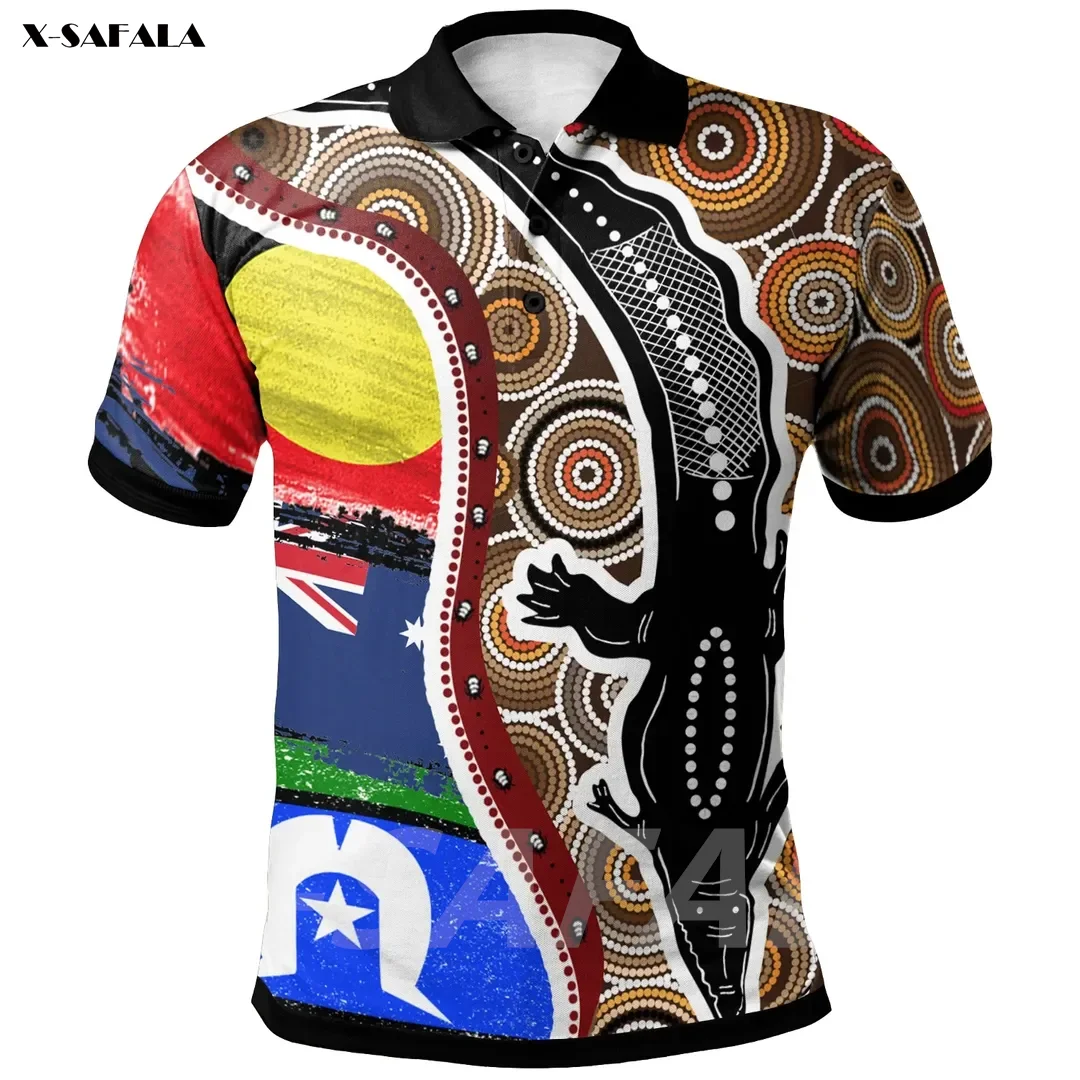 ABORIGINAL Australia CROCODILE 3D Printed High Quality New Polyester Fiber Men Female Collar Polo Shirt Tee Tops Anti Shrink 
ABORIGINAL Australia CROCODILE 3D Printed High Quality New Polyester Fiber Men Female Collar Polo Shirt Tee Tops Anti Shrink