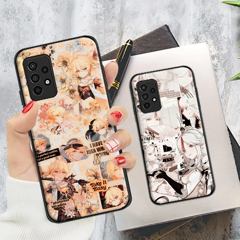 Genshin Impact Case For Samsung Galaxy A51 4G 5G A52 4G 5G A71 4G 5G A72 4G 5G Silicone Phone Cover Fundas Coque Shell Capa Cell
Genshin Impact Case For Samsung Galaxy A51 4G 5G A52 4G 5G A71 4G 5G A72 4G 5G Silicone Phone Cover Fundas Coque Shell Capa Cell