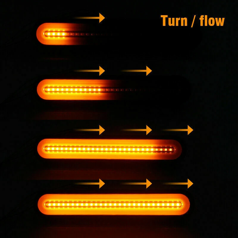 RV Tail Lights Trailer Stop Flowing Turn Signal Brake Rear 12-24V Accessory 2835 SMD PC + ABS Waterproof
RV Tail Lights Trailer Stop Flowing Turn Signal Brake Rear 12-24V Accessory 2835 SMD PC + ABS Waterproof