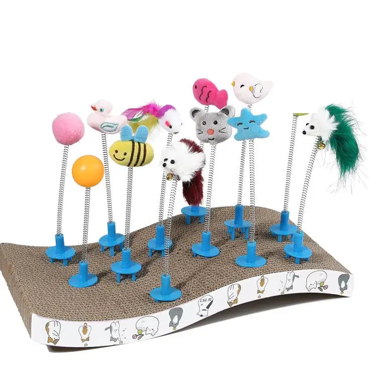 2 Pcs/Lot Random Shaking Happy Cartoon Smiling Cat Toy Fit For Funny Corrugated Cat Scratch Board
2 Pcs/Lot Random Shaking Happy Cartoon Smiling Cat Toy Fit For Funny Corrugated Cat Scratch Board