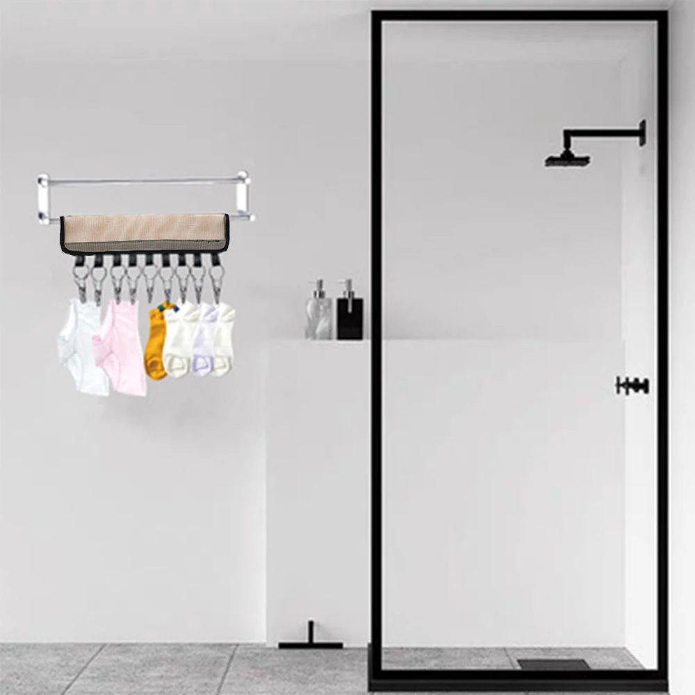 HOT Portable Folding Cloth Hanger Multifunctional Self-adhesive Clip Home Travel Hanger Foldable
HOT Portable Folding Cloth Hanger Multifunctional Self-adhesive Clip Home Travel Hanger Foldable
