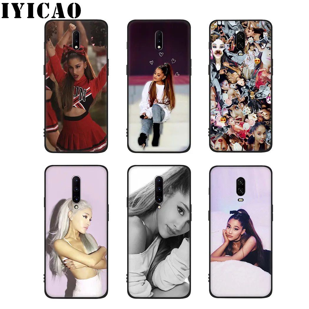 Sexy hot Ariana Grande Soft Silicone Case for oneplus 5 5t 6 6t 7 Pro Cover
