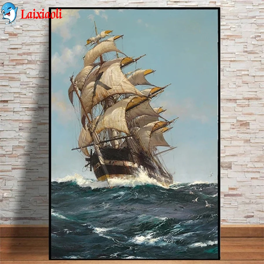 DIY Diamond Painting Sea sailing landscape Rhinestone Diamond Mosaic Full Drill Square Embroidery Cross Stitch Handmade Hobby
DIY Diamond Painting Sea sailing landscape Rhinestone Diamond Mosaic Full Drill Square Embroidery Cross Stitch Handmade Hobby
