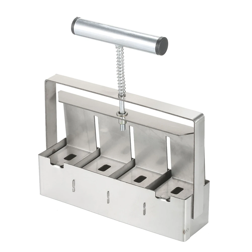 2 inch Manual Soil Blocker Stainless Steel Handheld Soil Block Maker with Handle Plant Soil Blocking Tool for Seedlings Starting
2 inch Manual Soil Blocker Stainless Steel Handheld Soil Block Maker with Handle Plant Soil Blocking Tool for Seedlings Starting