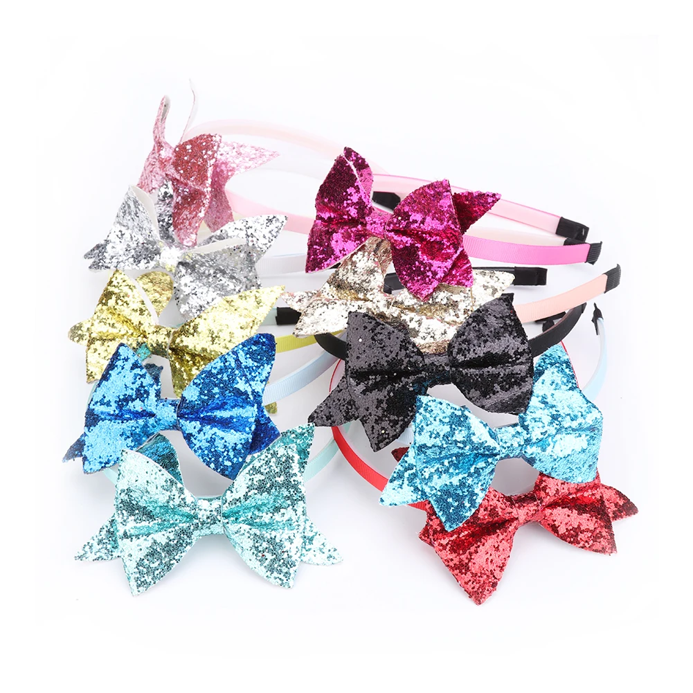 Bowknot Headband Hair Band Sequin Bright Multicolor Hair Clips Bobby Pins Children Girls Hair Accessories Headdressing Hairbands
Bowknot Headband Hair Band Sequin Bright Multicolor Hair Clips Bobby Pins Children Girls Hair Accessories Headdressing Hairbands