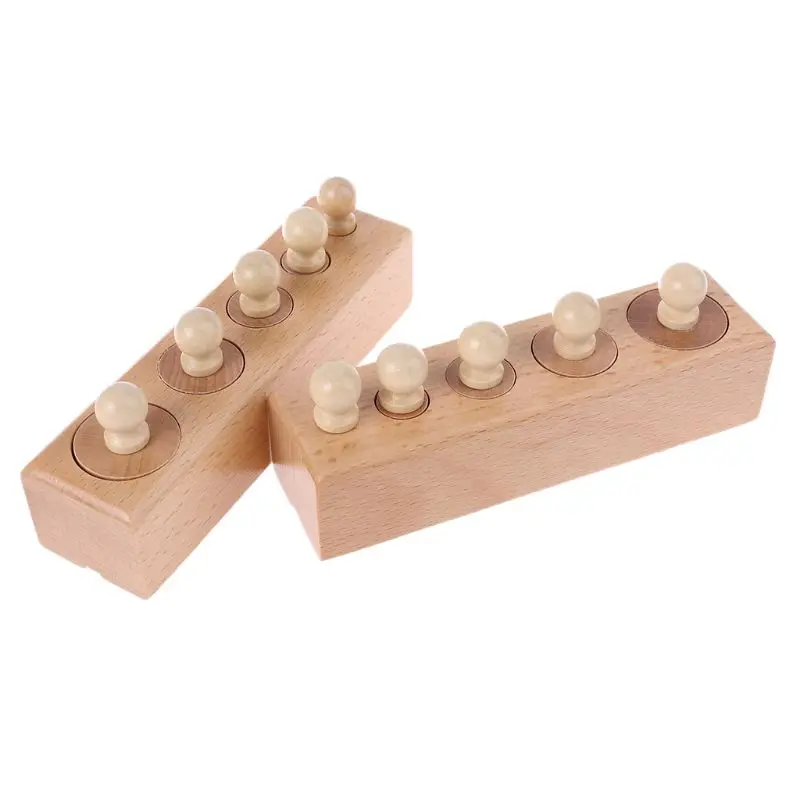 Educational Wooden Kid Montessori Cylinder Socket Early Development Teaching Toy
Educational Wooden Kid Montessori Cylinder Socket Early Development Teaching Toy