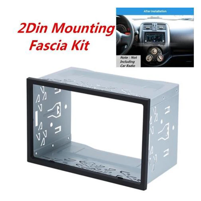 

2Din Fittings Kit Radio Head Unit Installation Frame General 2Din Fittings Kit Automotive Radio Player Box