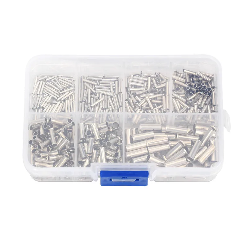 UMYUU 600Pcs Uninsulated Copper Terminal Bootlace Ferrules Cord End Electrical Cable Crimp Terminals For 0.5-6.0mm
UMYUU 600Pcs Uninsulated Copper Terminal Bootlace Ferrules Cord End Electrical Cable Crimp Terminals For 0.5-6.0mm