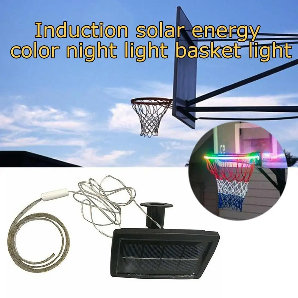 LED Basket Hoop Solar Light Play At Night Illuminated Basketball Rim Attachment Helps You Shoot Hoops On Night LED Strip lamp
LED Basket Hoop Solar Light Play At Night Illuminated Basketball Rim Attachment Helps You Shoot Hoops On Night LED Strip lamp