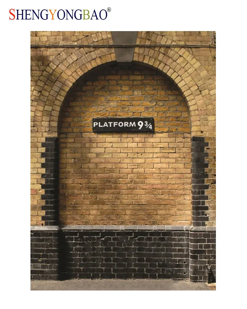 Art Cloth Heaven Photography Backdrop Brick Wall 9 3/4 Station Theme Photography Background SS-9051
Art Cloth Heaven Photography Backdrop Brick Wall 9 3/4 Station Theme Photography Background SS-9051