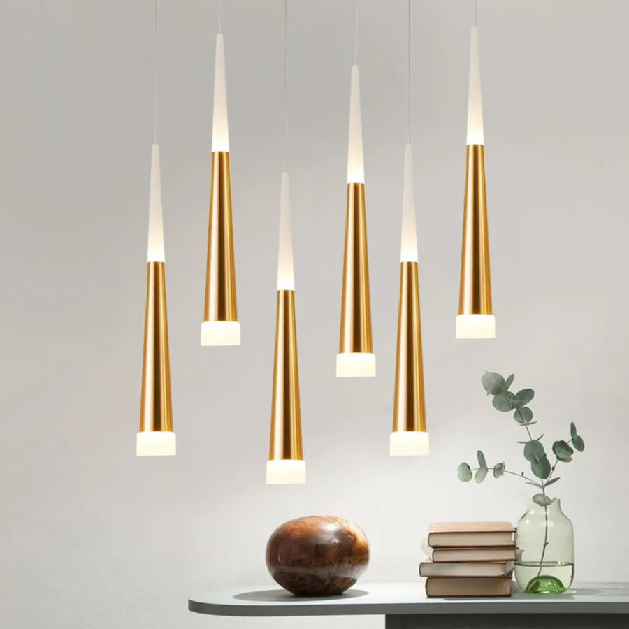 Thrisdar Modern led Conical Pendant Light 7W Aluminum Acrylic Bar Cafe Restuarant Pendant Lamp Kitchen Dining Room Hanging Light
Thrisdar Modern led Conical Pendant Light 7W Aluminum Acrylic Bar Cafe Restuarant Pendant Lamp Kitchen Dining Room Hanging Light