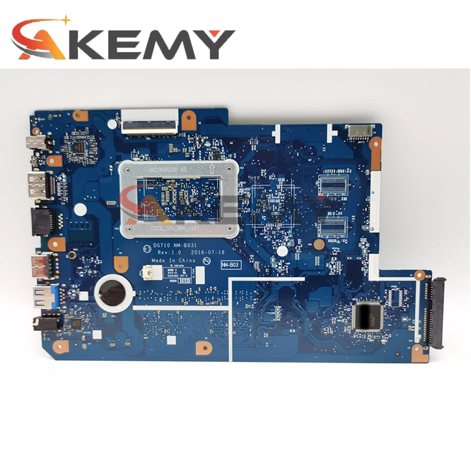 Применимо к Lenovo 110-17ISK Материнская плата ноутбука I3-6006U DDR(4G) номер NM-B031 FRU 5B20N04347