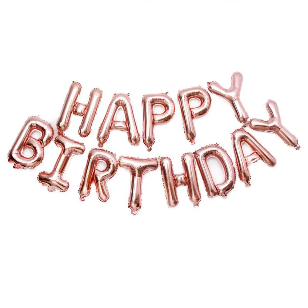 Romantic Happy Birthday Balloons Set For Baby Adult Birthday Party Decoration Balloon Scene Atmosphere Decoration Supplies
Romantic Happy Birthday Balloons Set For Baby Adult Birthday Party Decoration Balloon Scene Atmosphere Decoration Supplies