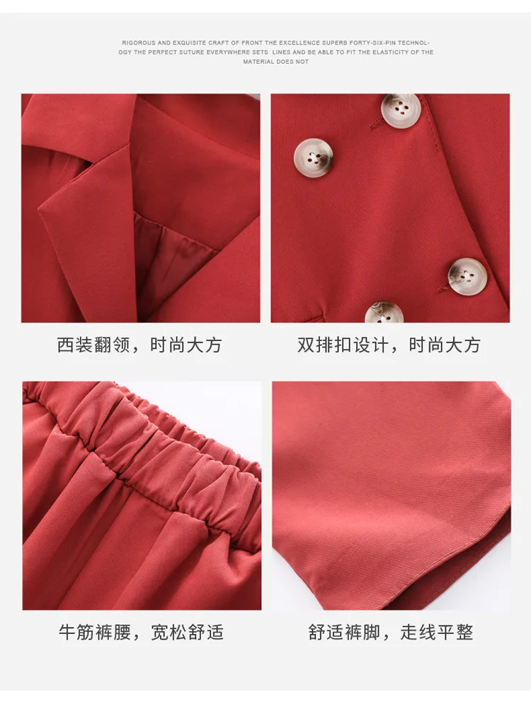 Kids Outfits Spring Autumn Girls Clothing Sets 2Pcs Double-breasted Jacket+Pants Children Clothes Tracksuit for Girls 3-12 Years
Kids Outfits Spring Autumn Girls Clothing Sets 2Pcs Double-breasted Jacket+Pants Children Clothes Tracksuit for Girls 3-12 Years