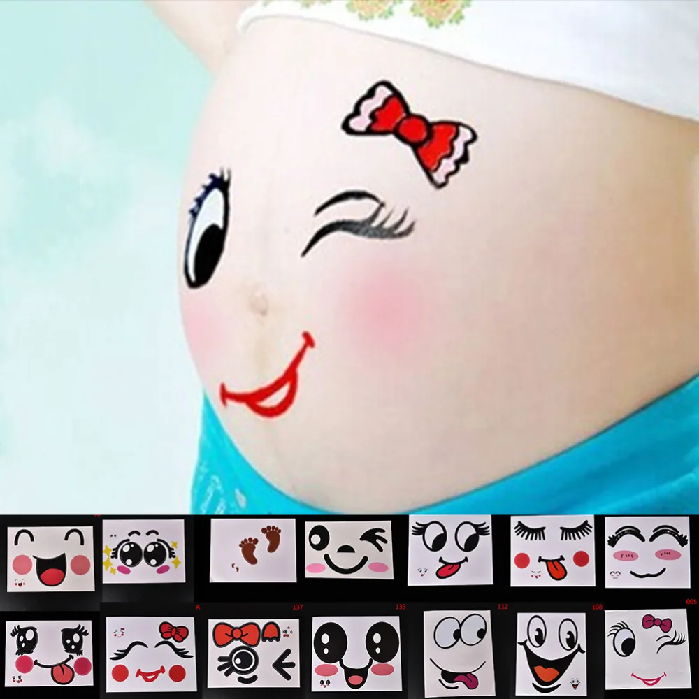 Women Pregnant Body Belly Temporary Tattoo Maternity Photo Props Pregnancy Photographs Belly Painting Photo Stickers
Women Pregnant Body Belly Temporary Tattoo Maternity Photo Props Pregnancy Photographs Belly Painting Photo Stickers
