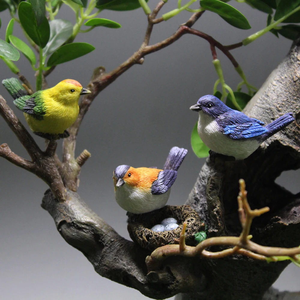 Mini Bird Fairy Garden Miniatures Garden Decorations Accessories Resin Crafts DIY Succulent Plant Bonsai Figurines Garden Decor
Mini Bird Fairy Garden Miniatures Garden Decorations Accessories Resin Crafts DIY Succulent Plant Bonsai Figurines Garden Decor