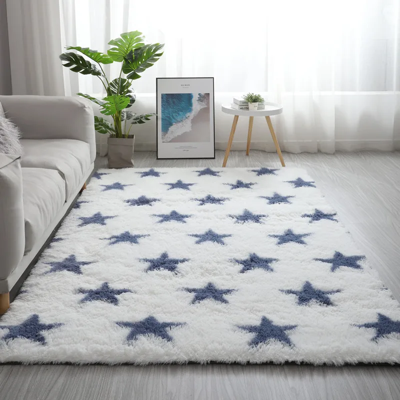 Nordic Ins Carpet Living Room Coffee Table Bedroom Full-Piece Cute Net Red Celebrity Inspired Bedside Blanket Mat fluffy rug
Nordic Ins Carpet Living Room Coffee Table Bedroom Full-Piece Cute Net Red Celebrity Inspired Bedside Blanket Mat fluffy rug