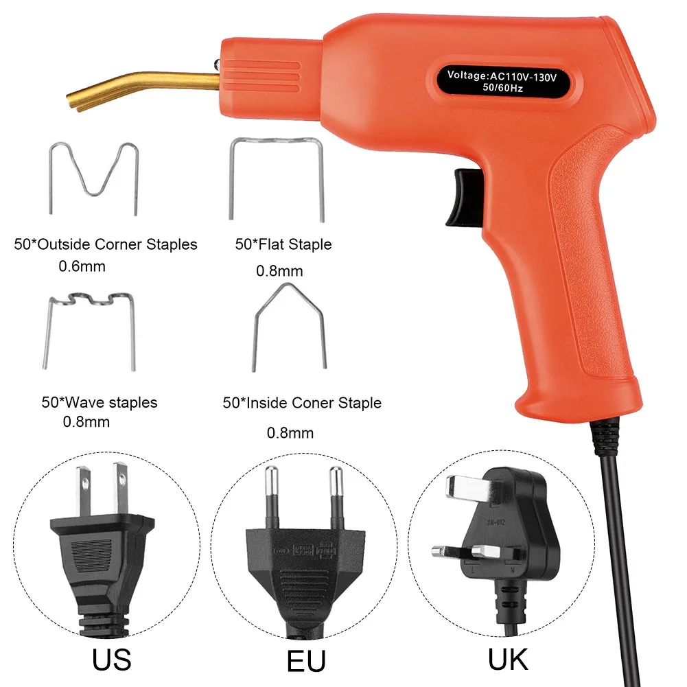 Plastic Welder Garage Tools Handy 50W Hot Staplers Machine PVC Plastic Repairing Machine Car Bumper Repair
Plastic Welder Garage Tools Handy 50W Hot Staplers Machine PVC Plastic Repairing Machine Car Bumper Repair