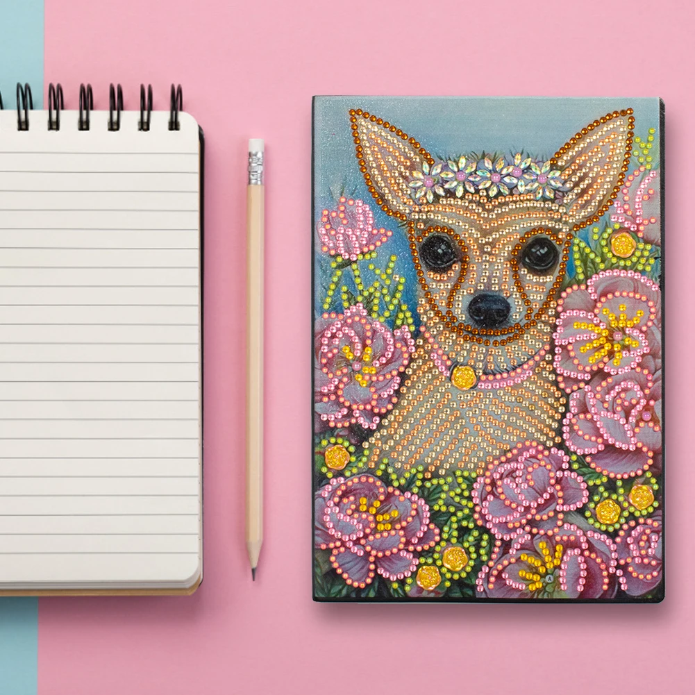 5D DIY Special Shape Drill Notebook Diamond Painting Mosaic Embroidery Sketchbook Rhinestone Art Hand Craft Kit
5D DIY Special Shape Drill Notebook Diamond Painting Mosaic Embroidery Sketchbook Rhinestone Art Hand Craft Kit