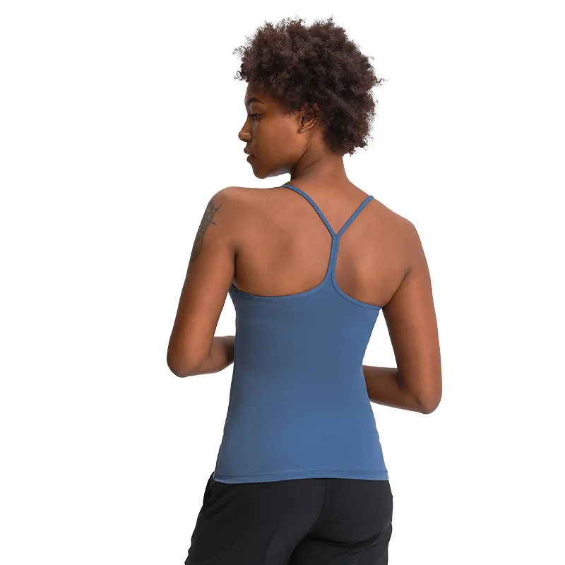 New women's yoga vest with chest pad sexy Y-shaped beautiful back elastic sports long version yoga suit
New women's yoga vest with chest pad sexy Y-shaped beautiful back elastic sports long version yoga suit