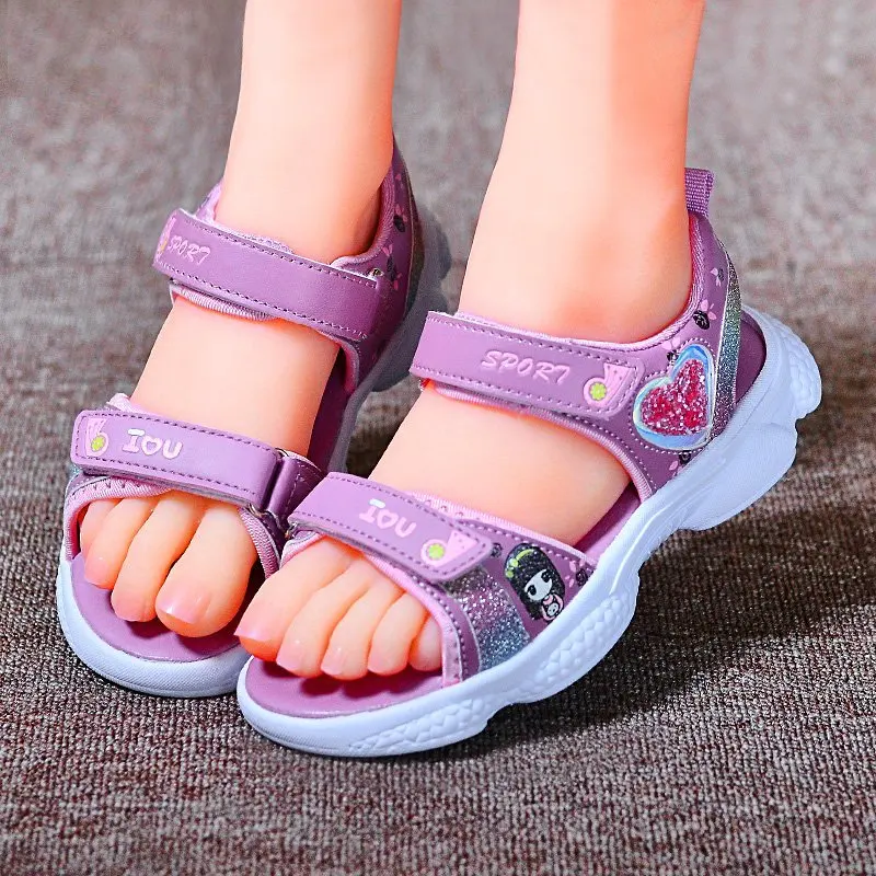 New Summer Children Sandals Beach Girls Sandals Kids Shoes Closed Toe Sports Cartoons Breathable Outdoor Girl Sandals
New Summer Children Sandals Beach Girls Sandals Kids Shoes Closed Toe Sports Cartoons Breathable Outdoor Girl Sandals