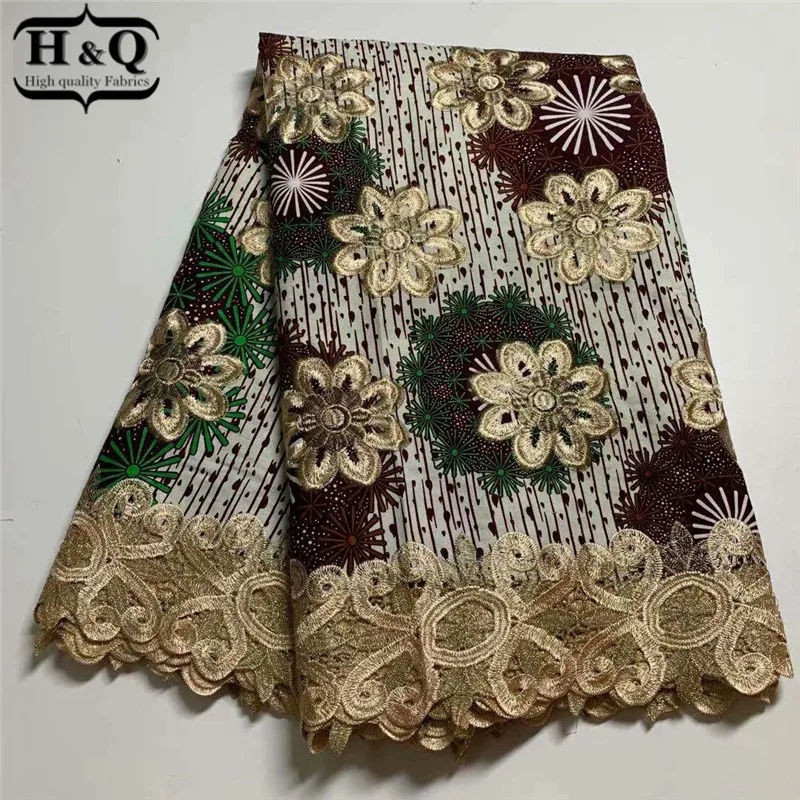 H&Q beautifical african batik lace wax fabric 2021 high quality 100% cotton embroidery laces wax for party 6 yards/piece H0411
H&Q beautifical african batik lace wax fabric 2021 high quality 100% cotton embroidery laces wax for party 6 yards/piece H0411