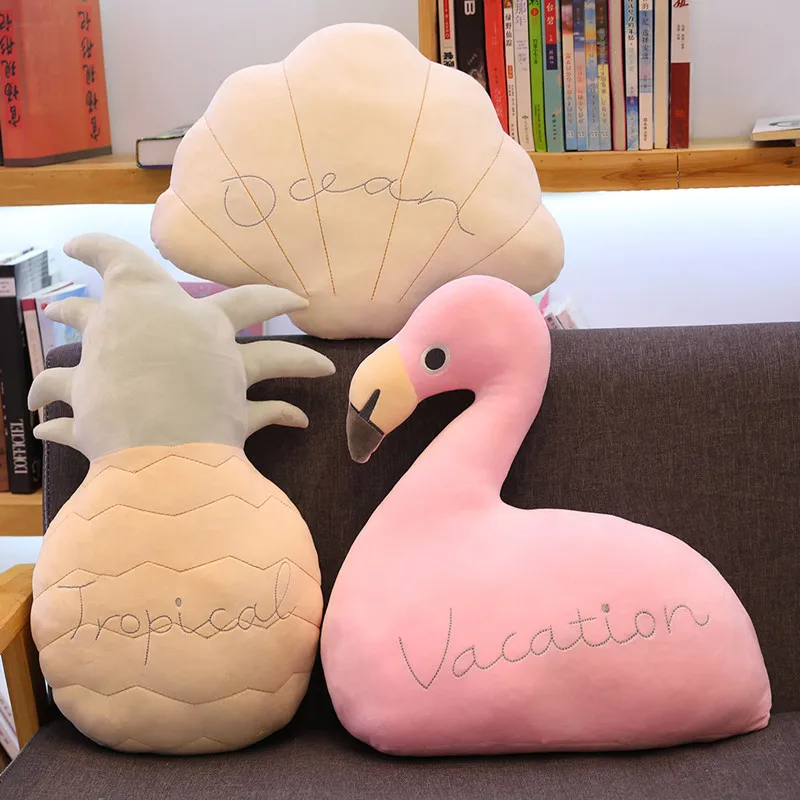 Ins cute flamingo sleeping pillow stuffed shell pineapple plush doll bedroom cushion creative doll female birthday gift
Ins cute flamingo sleeping pillow stuffed shell pineapple plush doll bedroom cushion creative doll female birthday gift