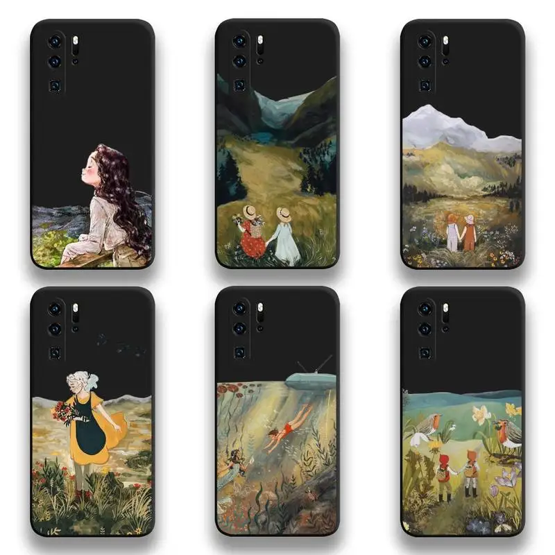 Cartoon Scenery Girl Phone Case For Huawei P20 P30 P40 lite E Pro Mate 40 30 20 Pro P Smart 2020
Cartoon Scenery Girl Phone Case For Huawei P20 P30 P40 lite E Pro Mate 40 30 20 Pro P Smart 2020