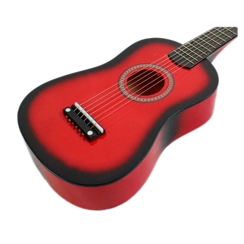 2 Set 23Inch Mini Guitar Basswood Kid's Musical Toy Acoustic Stringed Instrument with Plectrum String Coffee & Red
2 Set 23Inch Mini Guitar Basswood Kid's Musical Toy Acoustic Stringed Instrument with Plectrum String Coffee & Red