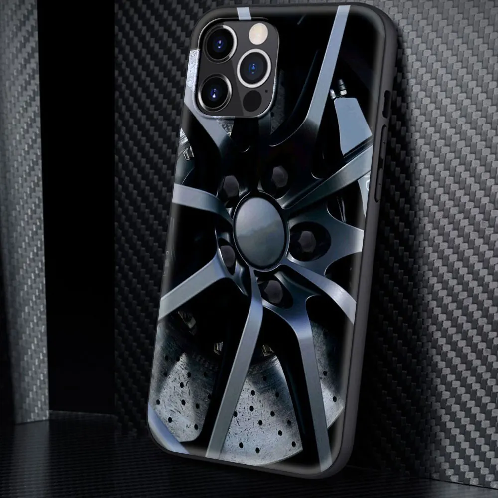 Sports Car Super Wheels Silicone Phone Case for iPhone 11 12 Max Pro 7 8 Plus 6 6S Plus X XS Max XR SE(2020) Black Cover
Sports Car Super Wheels Silicone Phone Case for iPhone 11 12 Max Pro 7 8 Plus 6 6S Plus X XS Max XR SE(2020) Black Cover