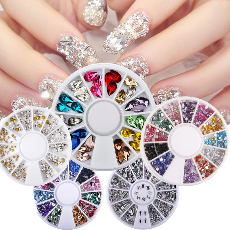 Nail Art Super Shining Diamond Mixed Color Crystal Rhinestone Nail Art Decoration Nail Art Jewelry Glitter Accessories 12 Grid
Nail Art Super Shining Diamond Mixed Color Crystal Rhinestone Nail Art Decoration Nail Art Jewelry Glitter Accessories 12 Grid