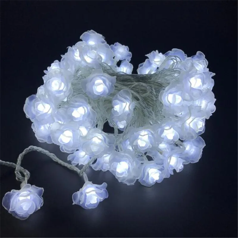10M 50 LEDs 220V Indoor Romantic Rose LED String lights Christmas Lights Holiday Wedding Party Home Garden Decotation 
10M 50 LEDs 220V Indoor Romantic Rose LED String lights Christmas Lights Holiday Wedding Party Home Garden Decotation
