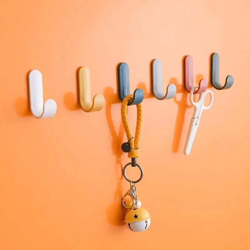 6pcs/set towel hook plastic door home decoration bathroom supplies self-adhesive hanger wall hanging hat rack key hanger
6pcs/set towel hook plastic door home decoration bathroom supplies self-adhesive hanger wall hanging hat rack key hanger
