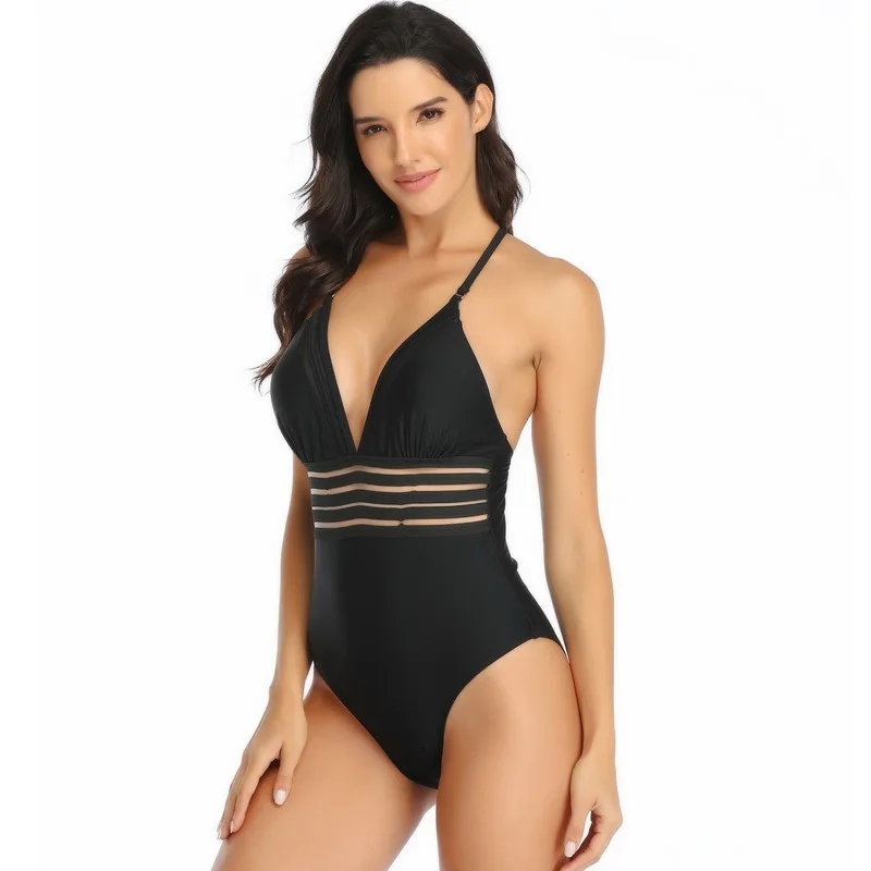 Slim Swimsuit Women 2020 One Piece Plus Size Swimwear Ladies With Push Up Sexy Monokini V-neck Bathing Suit Women Swim Suit
Slim Swimsuit Women 2020 One Piece Plus Size Swimwear Ladies With Push Up Sexy Monokini V-neck Bathing Suit Women Swim Suit