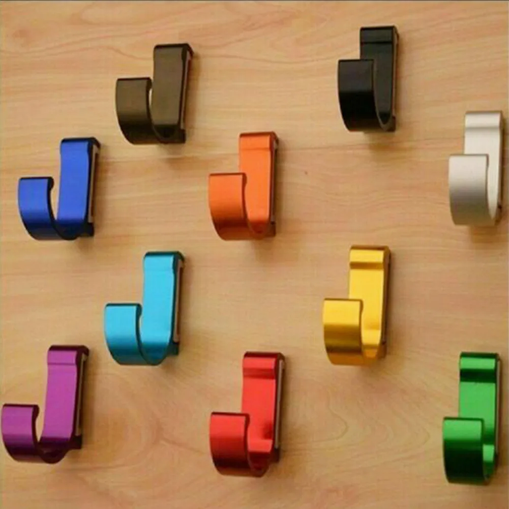 Colorful Aluminum Wall Mounted Hook Coat Robe Hook Clothes Bag Towel Hanger Hook Door Wall Bath Rack Hook Hanger
Colorful Aluminum Wall Mounted Hook Coat Robe Hook Clothes Bag Towel Hanger Hook Door Wall Bath Rack Hook Hanger