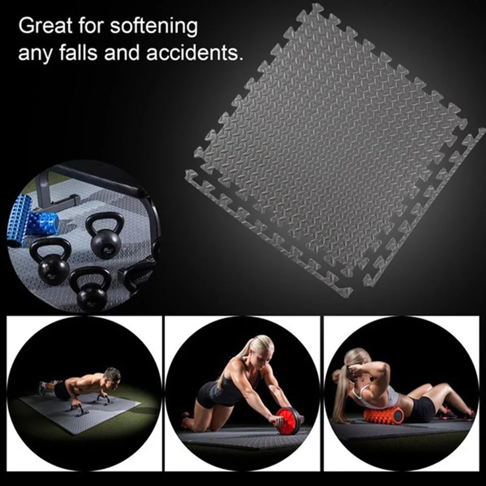 12pcs 30*30cm EVA Leaf Grain Floor Mat Anti-slip Soft Foam Splicing Rug Exercise Cushion Fitness Equipment For Gym Home Yoga Mat
12pcs 30*30cm EVA Leaf Grain Floor Mat Anti-slip Soft Foam Splicing Rug Exercise Cushion Fitness Equipment For Gym Home Yoga Mat